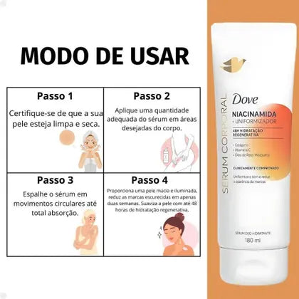 Sérum Corporal Dove Niacinamida + Uniformizador 180ml