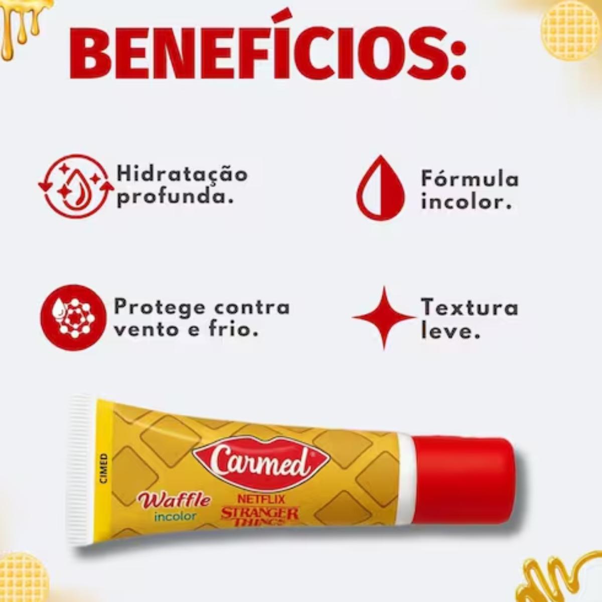 Hidratante Labial Carmed Stranger Things 10g