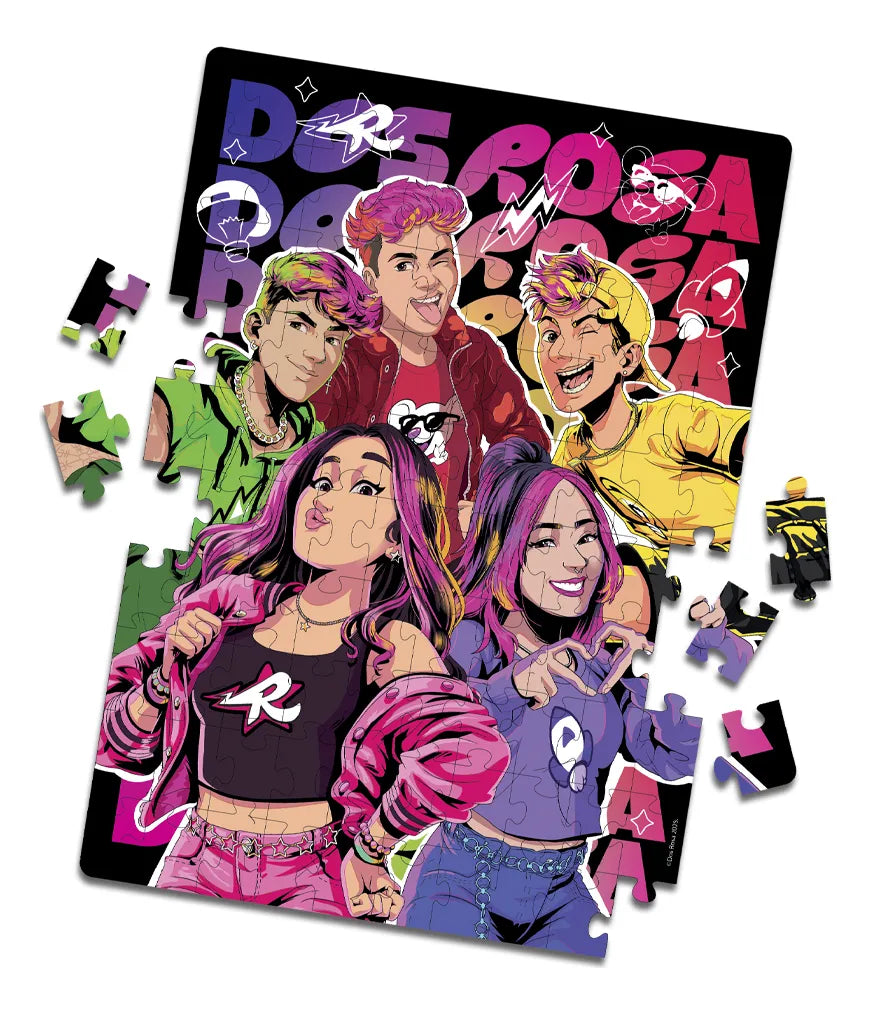 Quebra Cabeça Puzzle Play 100 Pç Dos Rosas