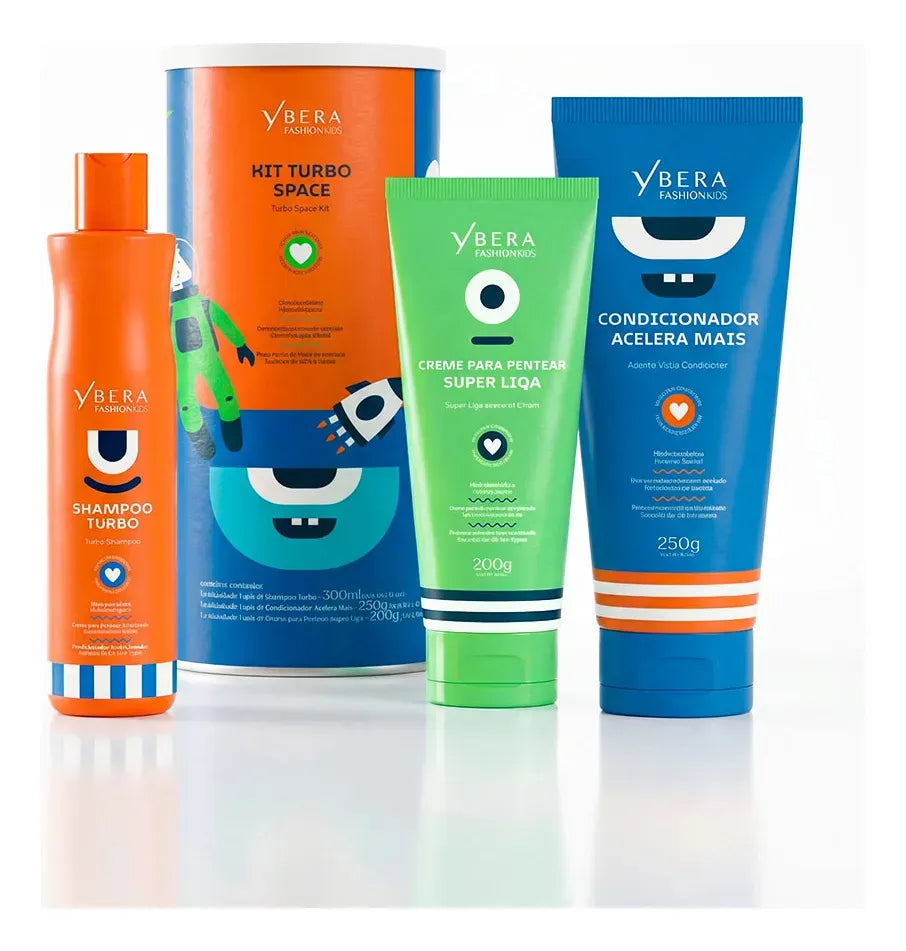 Kit Cronograma Capilar Kids para Menino - Fashion Gold