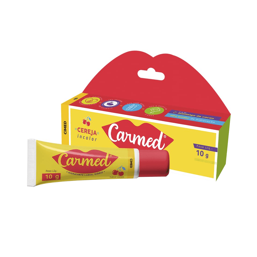 🍒 Hidratante Labial Carmed Cereja 10g