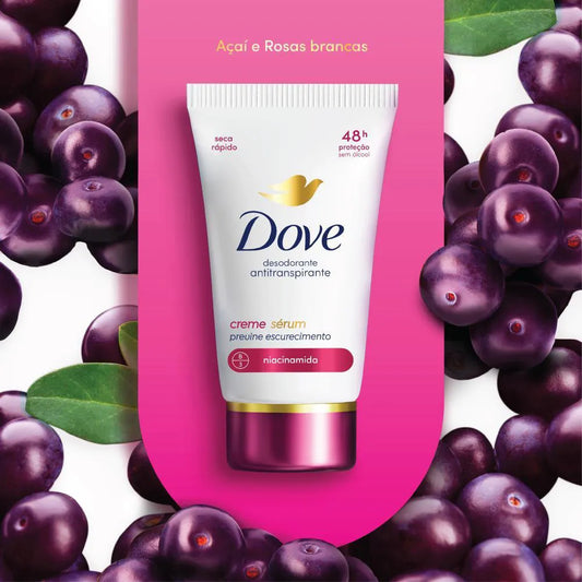 Dove Desodorante Antitranspirante Creme Sérum Previne Escurecimento