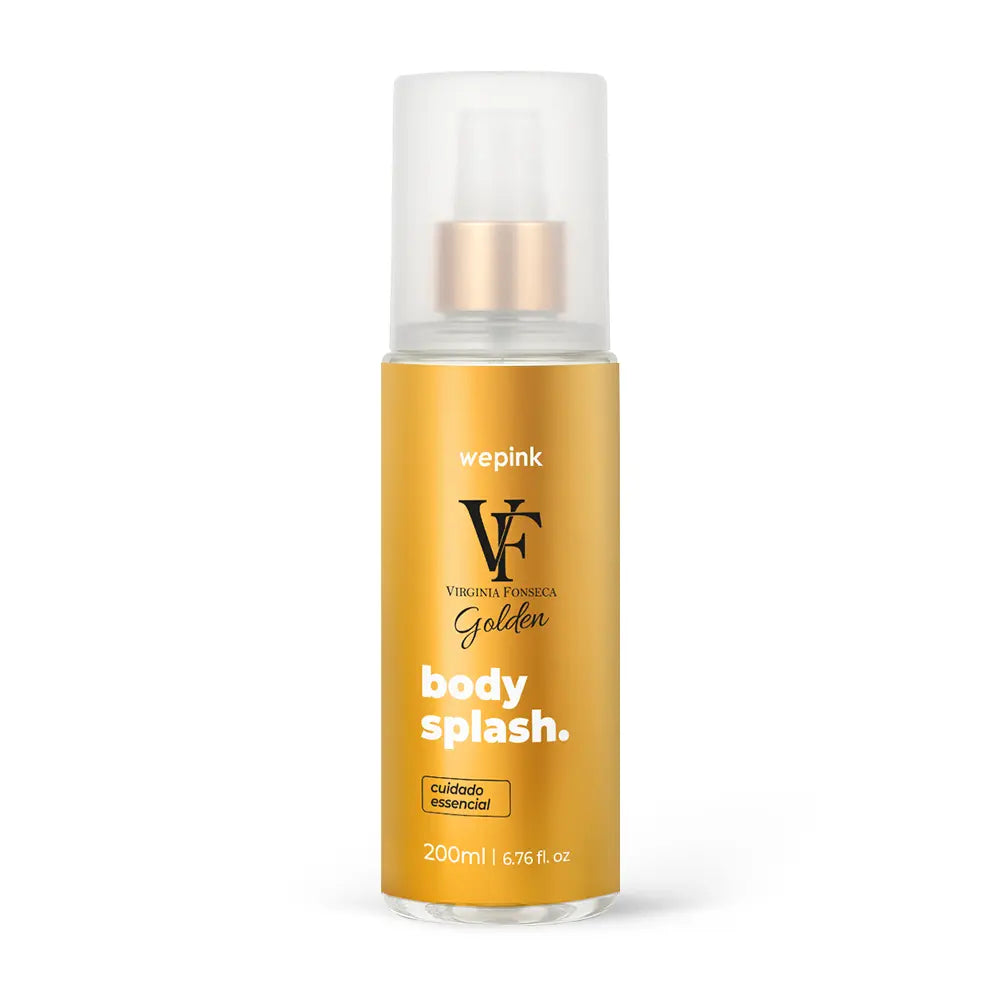 Body Splash VF Golden Desodorante Colônia 200ml - Wepink