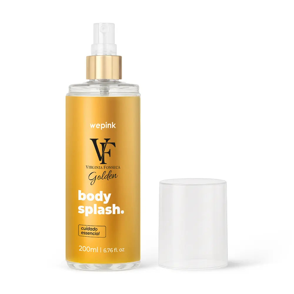 Body Splash VF Golden Desodorante Colônia 200ml - Wepink