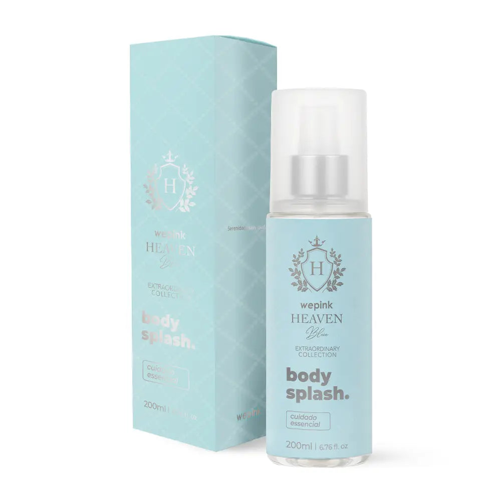 Body Splash Heaven Blue Desodorante Colônia 200ml - Wepink