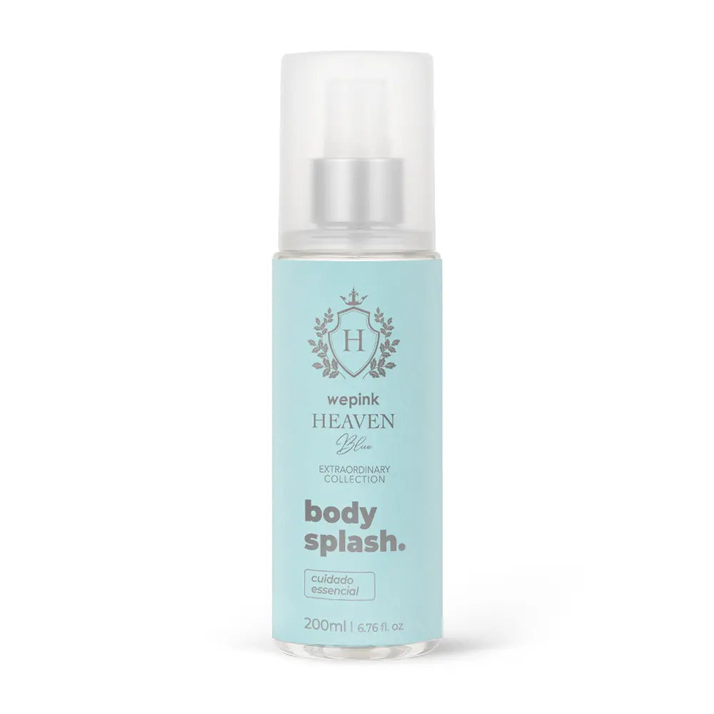 Body Splash Heaven Blue Desodorante Colônia 200ml - Wepink