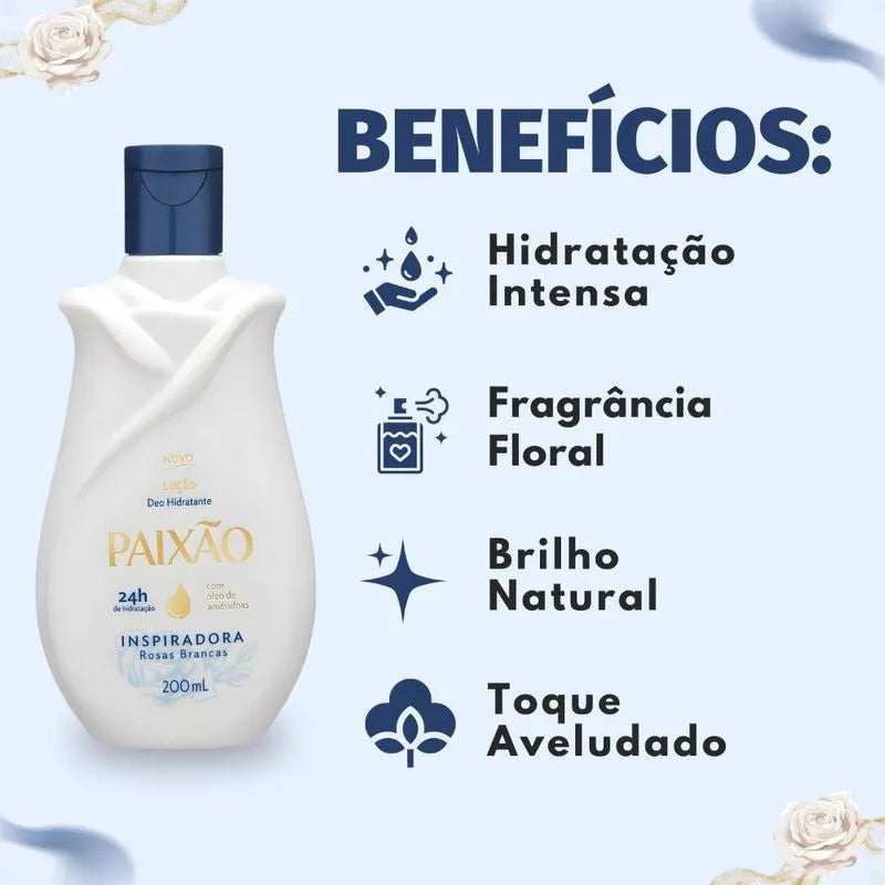 Loção Hidratante Paixão Inspiradora 200 ml