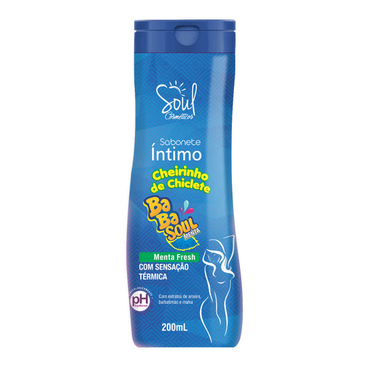 Sabonete Íntimo Babasoul Menta 200ml – Soul