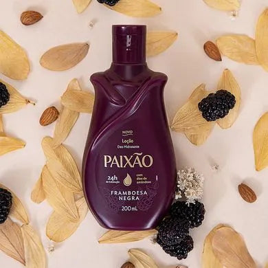 Loção Hidratante Paixão Framboesa Negra 200ml