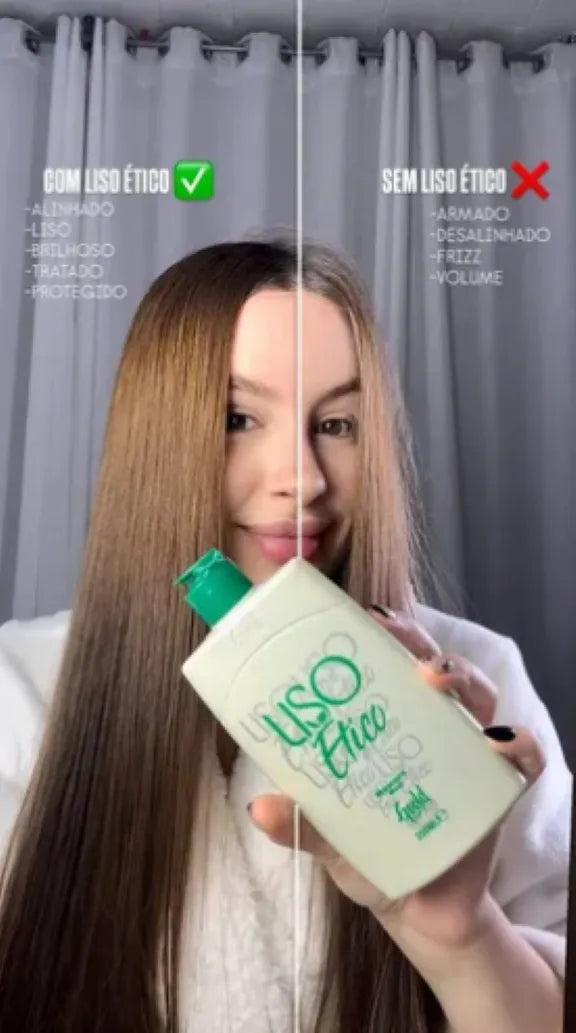 Liso Ético Gold Spell – O Finalizador Mágico para um Liso Espelhado e Sem Química
