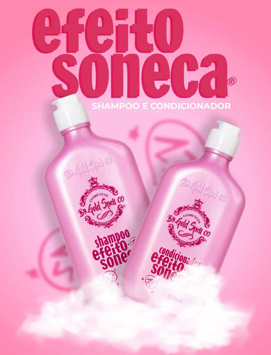 Shampoo e Condicionador Soneca Gold Spell