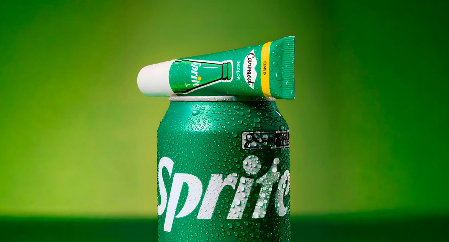 Carmed Sprite – Hidratação Refrescante com Aroma Inspirado no Refrigerante Sprite