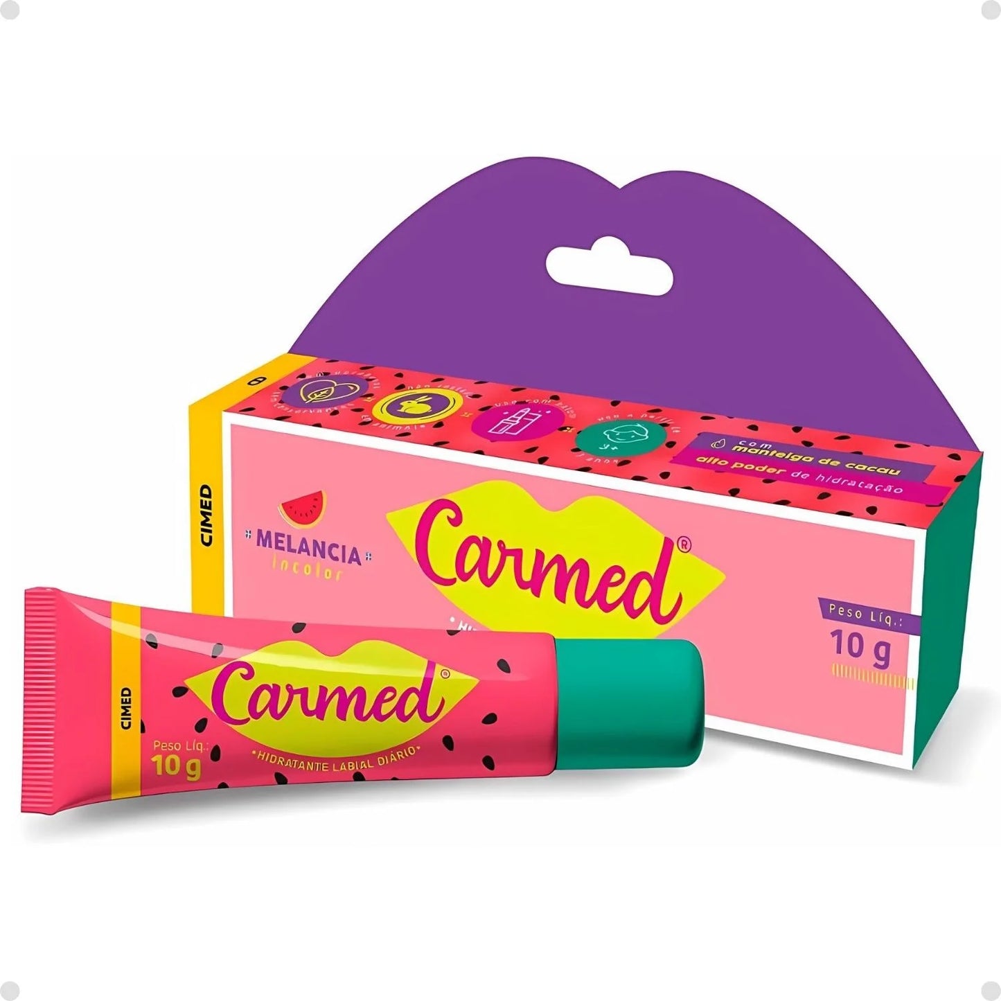 🍉 Hidratante Labial Carmed Melancia 10g