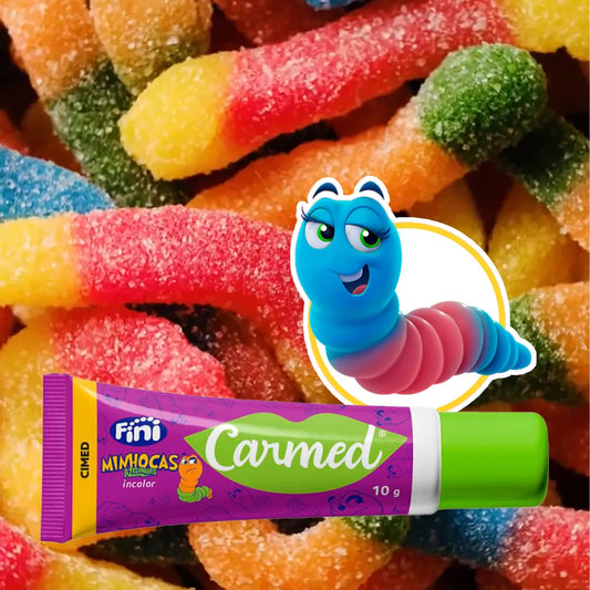 🐛🍬 Hidratante Labial Carmed Minhoca 10g