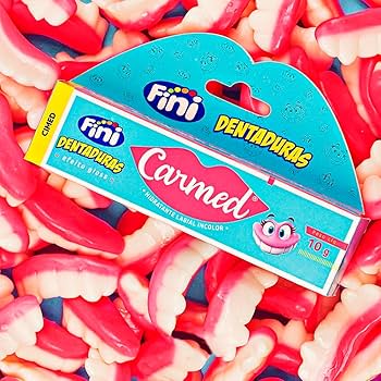 Hidratante Labial Carmed Fini Dentaduras (10g)