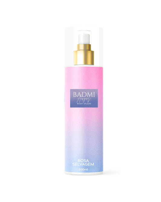 🥀✨ Body Splash Badmi Rosa Selvagem – Fragrância Delicada para o Corpo