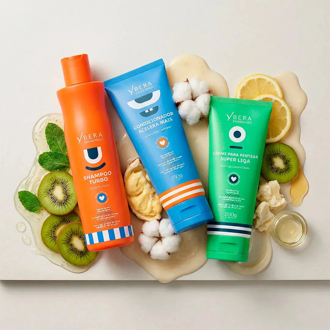 Kit Cronograma Capilar Kids para Menino - Fashion Gold