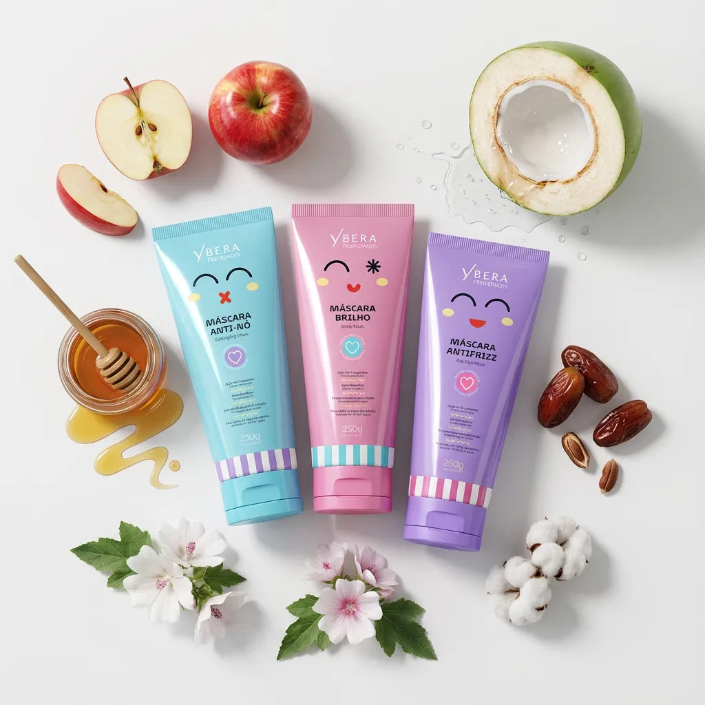 Kit Cronograma Capilar Kids Para Menina - Fashion Gold