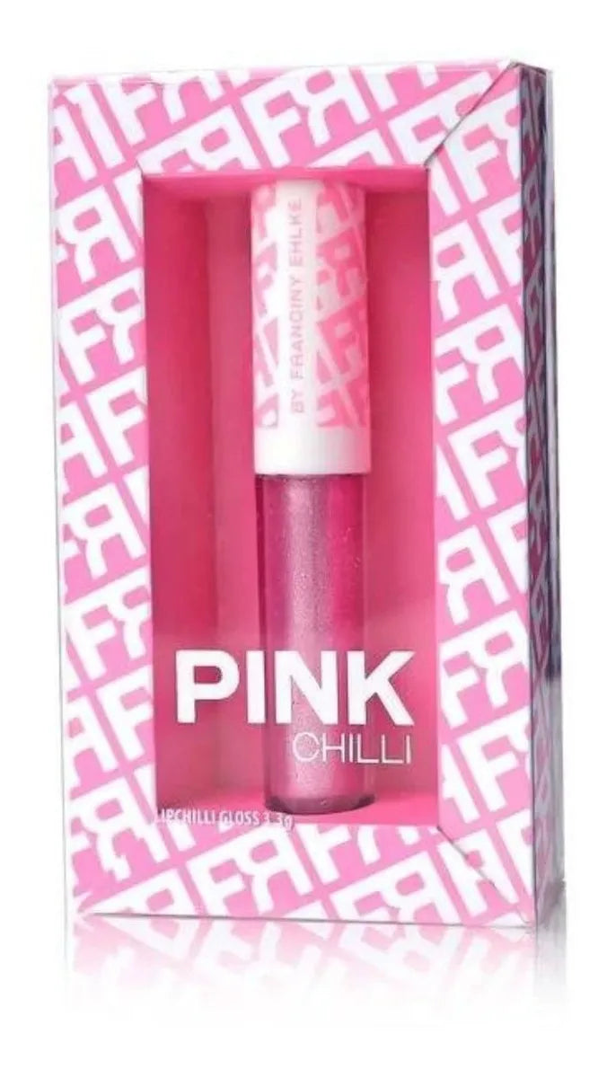 Gloss Labial Franciny Ehlke Mboom Rosa Pink Chilli Ácido Hialurônico