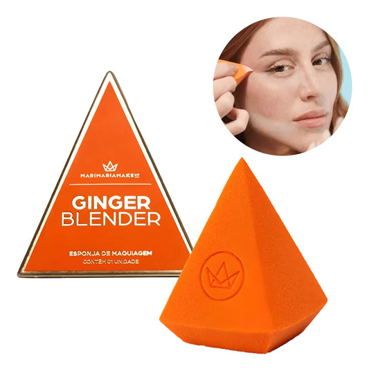 Esponja de Maquiagem Mari Maria Pirâmide – Ginger Blender Laranja Median