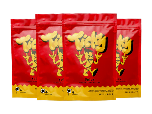 Pirulito Zero Açúcar - Sabor Spicy