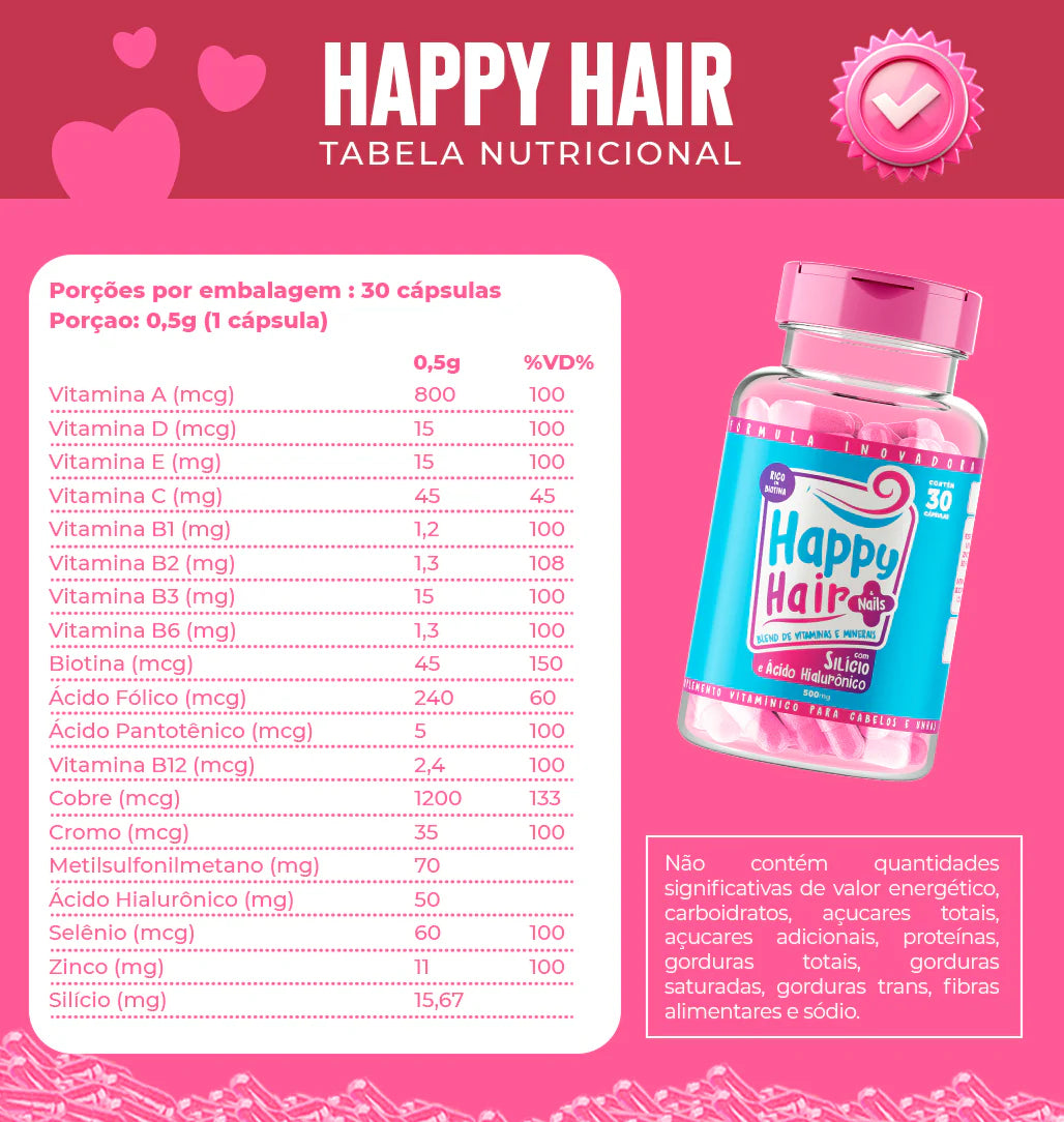 Happy Hair – Cabelos Radiantes e Cheios de Vida