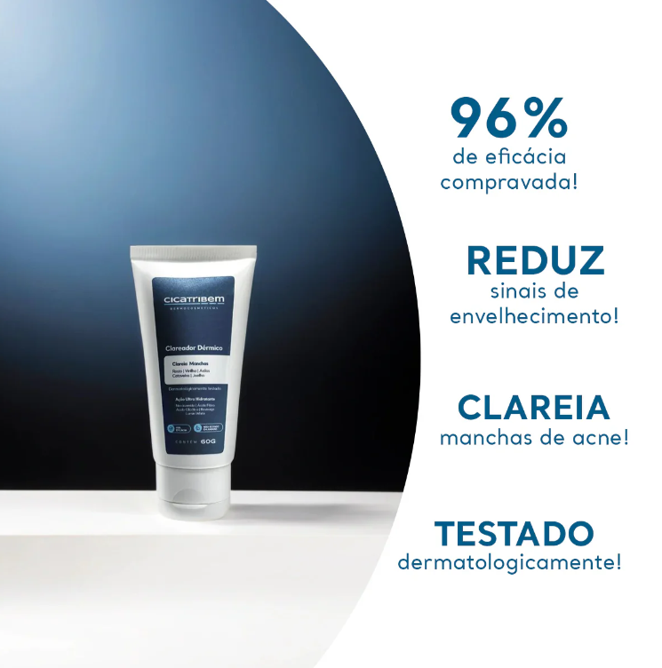 Clareador Cicatribem – Uniformiza o Tom da Pele e Realça Sua Beleza Natural