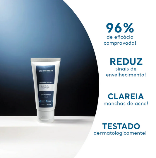 Clareador Cicatribem – Uniformiza o Tom da Pele e Realça Sua Beleza Natural