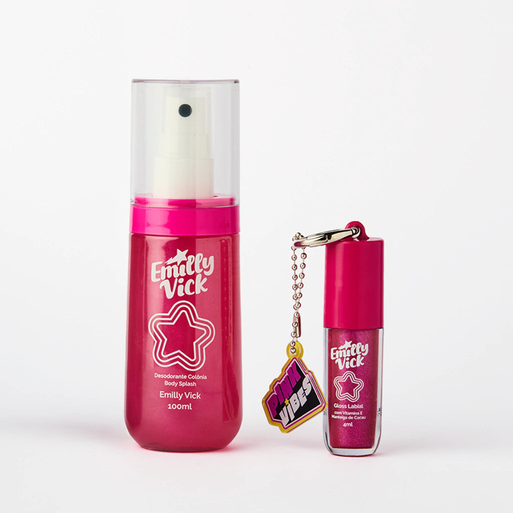 ✨ Kit Body Splash + Gloss Emilly Vick ✨