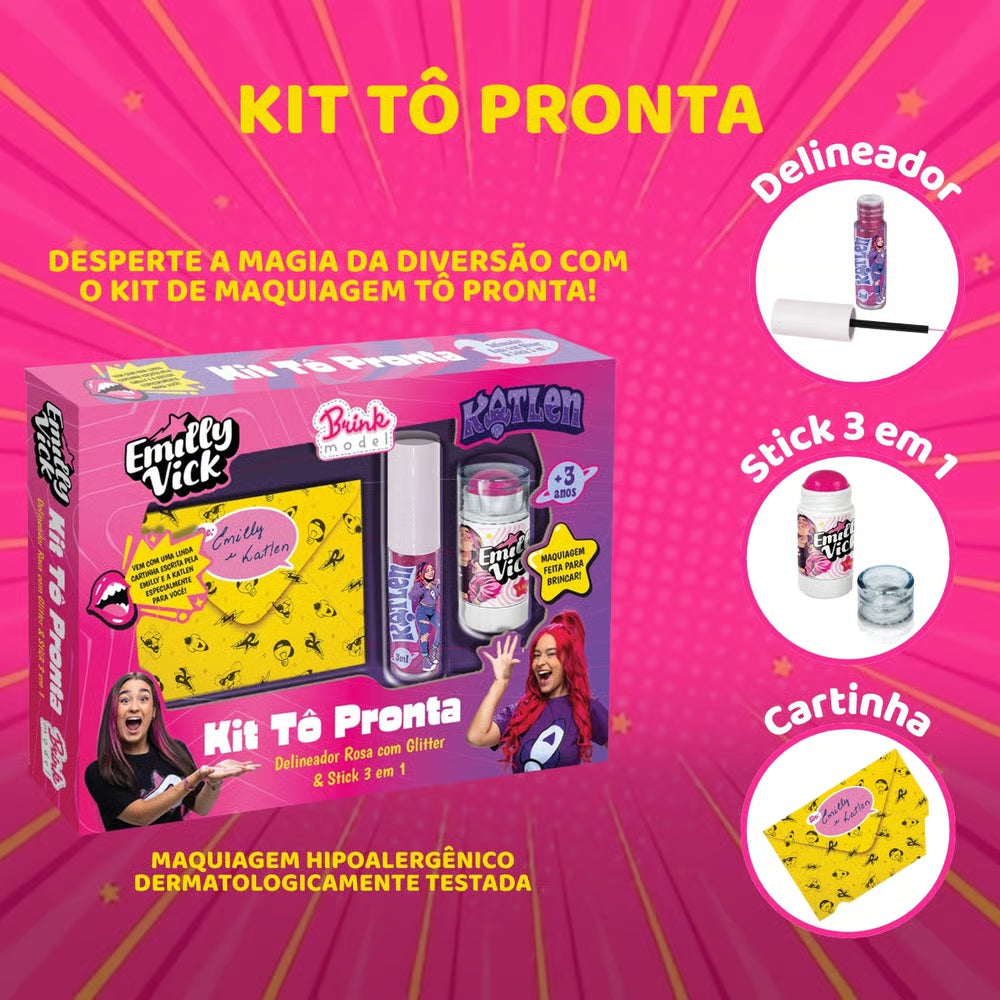 KIT TÔ PRONTA DOS ROSAS