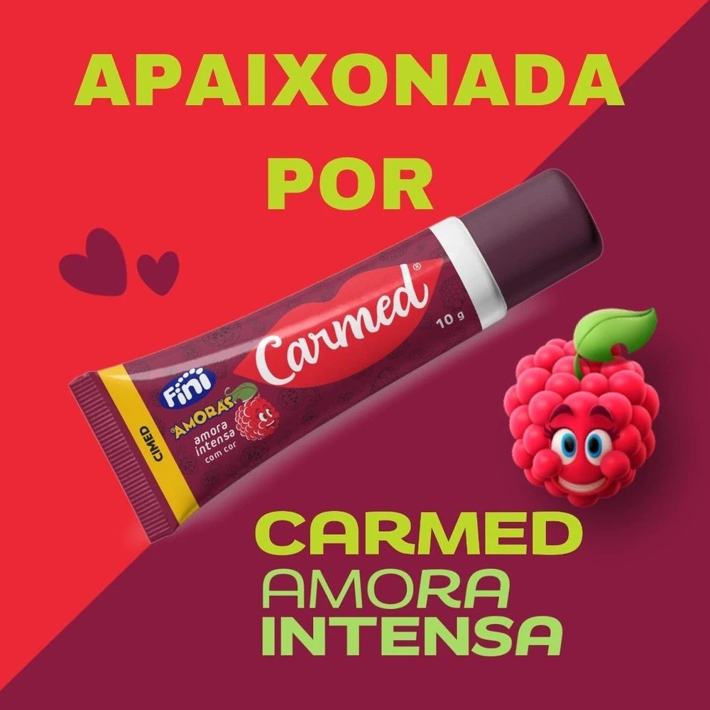 Hidratante Labial Carmed Amora Intensa 10g