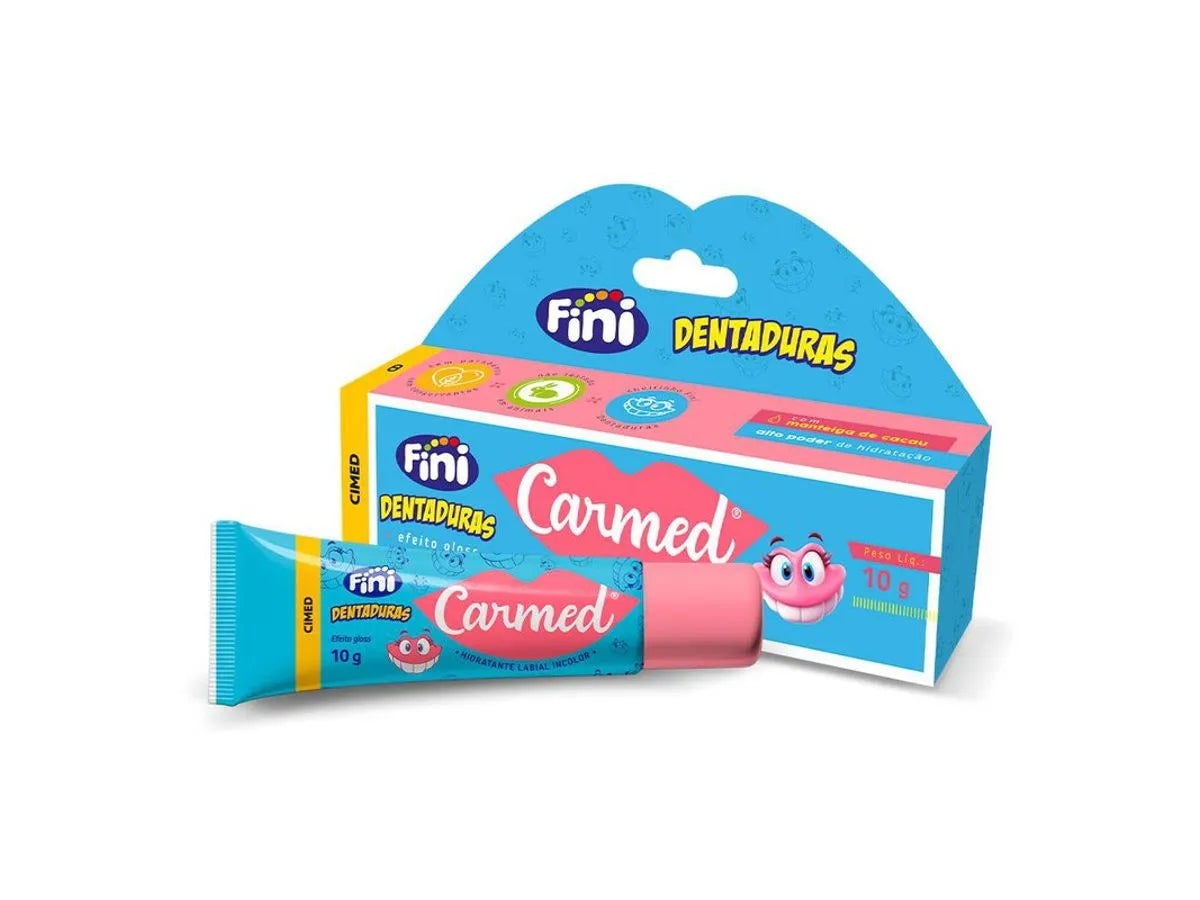 Hidratante Labial Carmed Fini Dentaduras (10g)