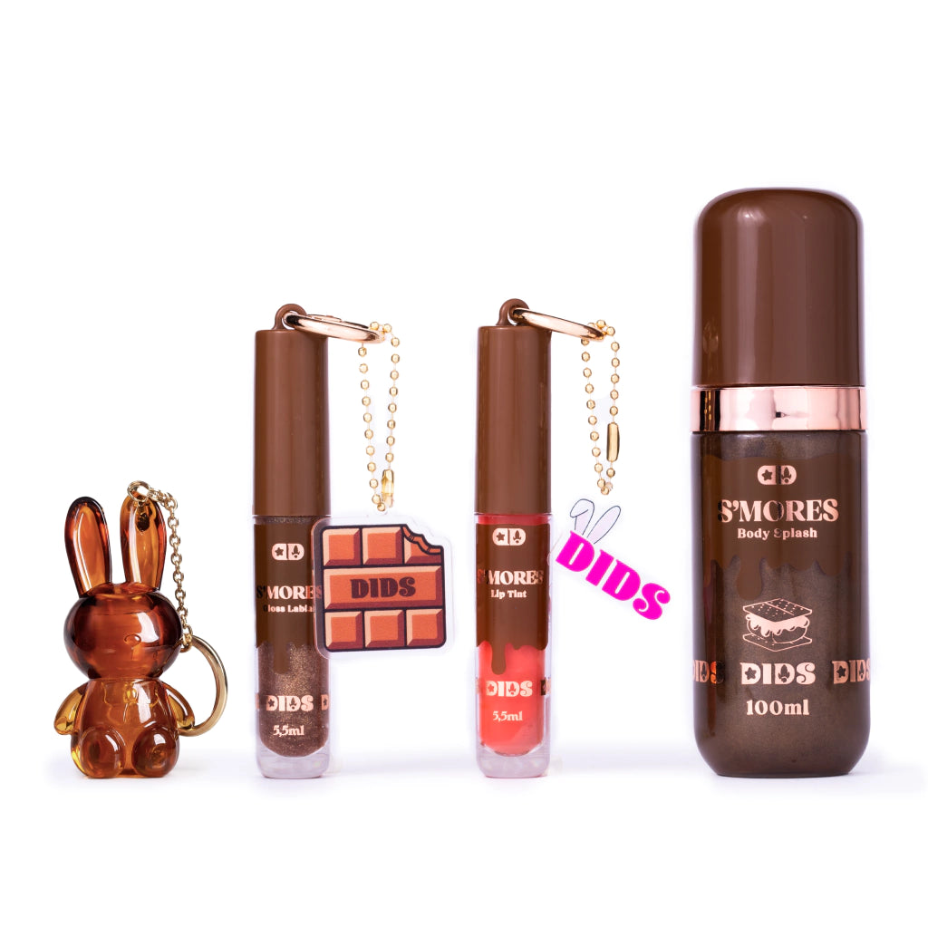 Kit S'Mores Completo + Gloss Coelhinho de Brinde