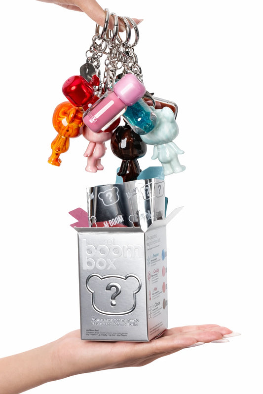 SECRET BOOM BOX GLOSS + BOMMIE + CHAVEIRO