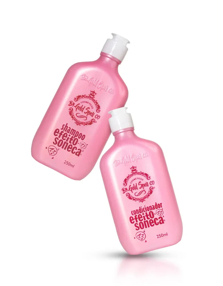 kit Shampoo,Condicionador Soneca e mousse efeito soneca