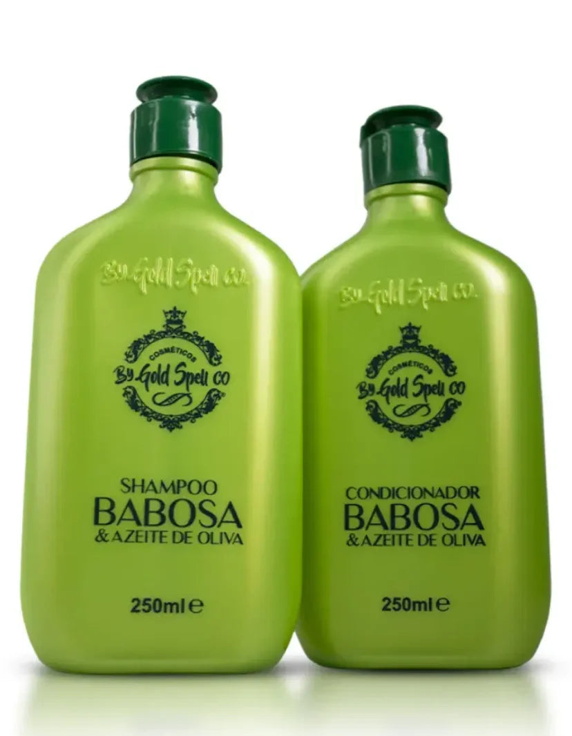 kit completo Gold Spell- Babosa e azeite de oliva