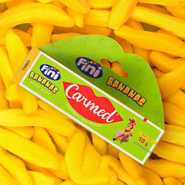 Hidratante Labial Carmed Fini Banana (10g)