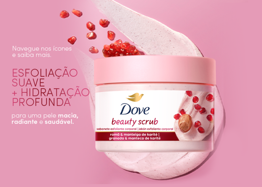 Sabonete Esfoliante Dove Beauty Scrub – 280g